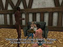 Blonde Cuckold Goddess Wife Orgasms in Interracial Oral