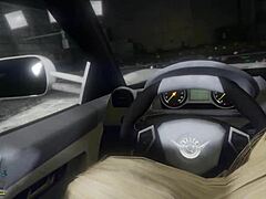 Gta 5 - first person hooker 3 in car sex game