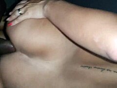 i filmed myself eatin the married aunt's ass with my monster cock in stockings.