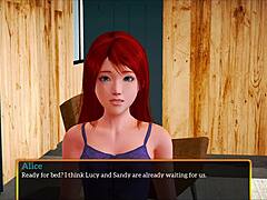 In my new family the 18+ brunette with small tits joins