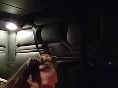 i give kitty blowjob with buttplug