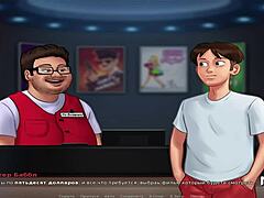 summertimesaga - here, touch my breasts now