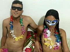 Brazilian bareback gay fetish scene fucking the married woman passionately