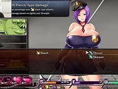 karryn masturbates with big tits and ass in prison hentai game. why so provocative?