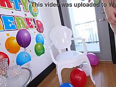 Kimber Woods Deepthroats Huge Cock POV