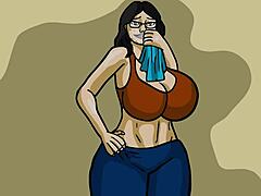 Slutty stripper fucks lawyer for free, ripping clothes in anime hentai