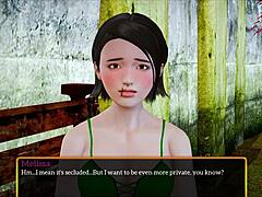 In my new family the 18+ brunette with small tits joins