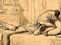 vintage erotic illustration from anime hentai comic 😍