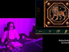 blackmoor manor play through part 2 featuring long haired brunette