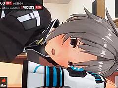 uncensored erotic anime idol 3p with asmr voice