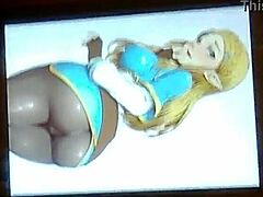 Latex-clad Princess Zelda's anime tribute