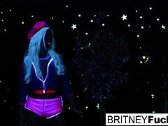 Two blondes share halloween costume