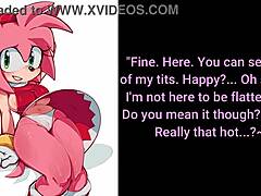 Amy Rose Caught Masturbating with JOI Instructions