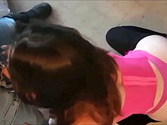 French MILF in Satin Lingerie: Blowjob or Doggy Fuck?