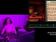 blackmoor manor play through part 2 featuring long haired brunette