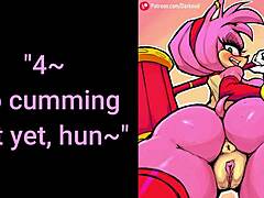 Amy Rose's tantalizing self-pleasure journey