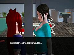 In MY NEW FAMILY 241, amateur cartoon characters explore erotic ass and tits scenes