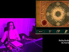 blackmoor manor play through part 2 featuring long haired brunette