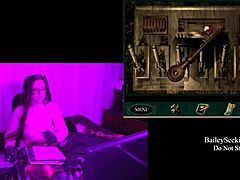 blackmoor manor play through part 2 featuring long haired brunette