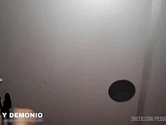 Spanish Guy Enters Glory Hole In Malaga