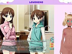 hey, lewdneko plays go go nippon while masturbating with toys part 4