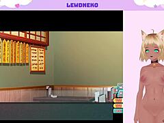 hey, lewdneko plays go go nippon while masturbating with toys part 4