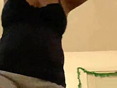 Anna maria dominates in booty shorts.