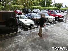 Watch Amateur Couple Engage In Hardcore Sex In The Shop With Blowjob And Fucking