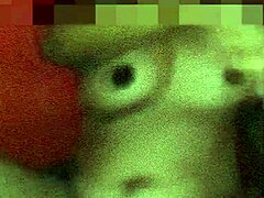 Latina wife sucks husband's big white cock intensely before riding him to cum in condom