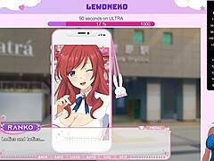 vtuber lewdneko plays lewd idol project game