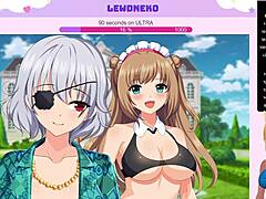 vtuber lewdneko plays lewd idol project game