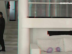 Nick Moreno Enjoys Gangbang Orgy on His Birthday in 3D.