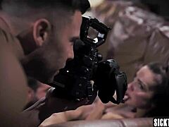 Confused Busty Milf Used By Group Of Perverted Guys With Big Cocks