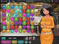 I's Playing HuniePop Sexy Game, Walkthrough Ten, It's Hot