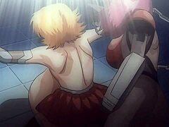 対魔忍アサギ姉妹がヘンタイセックスで戦う