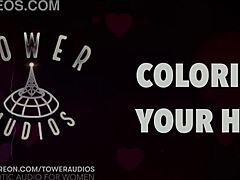 i'm coloring my hair with erotic dirty talk for women