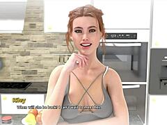 Why is Karthik fucking Riley in his college dream with 3D cartoon blowjob and footjob action?