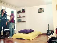 What Hardcore Sex Adventures In Bachelor's Apartment!