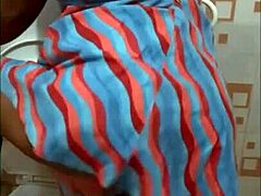 real africans amateur couple relaxing after shower with close-up