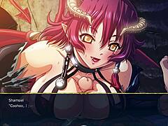 Kyonyuu Fantasy Shamseil Succubus H-Scene 1 in English. I'm obsessed with her cute big tits and wild cumshot!