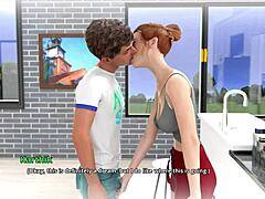 Why is Karthik fucking Riley in his college dream with 3D cartoon blowjob and footjob action?