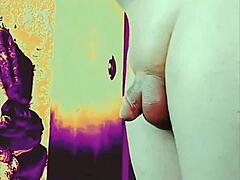 Tverking velike guze crossdresser sissy jaše u cowgirl stilu