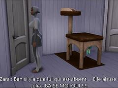 Francia animált este a Sims 4-tel