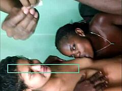 gang bang interracial multiple creampie orgy 2 black guys vs one white girl