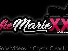 Does Sofie Marie give an amazing blowjob to that lucky guy?