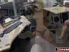 Gorgeous Brazilian teen gets fucked for cash reward.