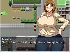 the milf sucks the playboy in the alley for her unfaithful routine in this hentai game part 5