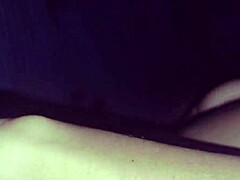 she's fingering her boyfriend's pussy right in front of us, getting so wet