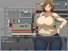 the milf sucks the playboy in the alley for her unfaithful routine in this hentai game part 5