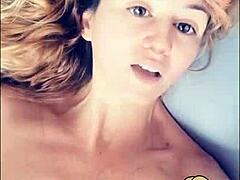 sexy milf flashing nude outdoors in public, what a slut